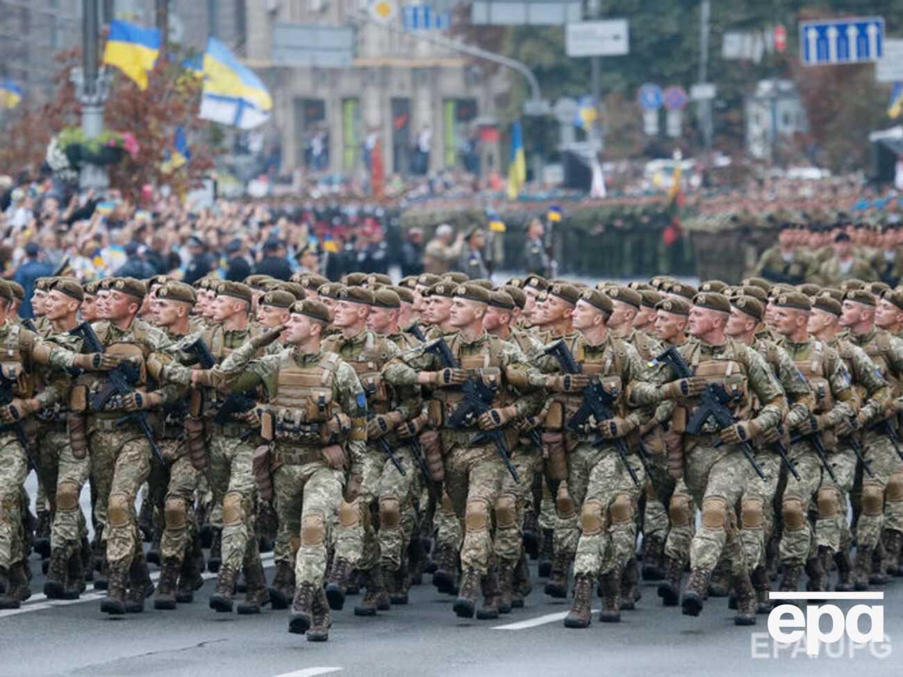 Парад пройдет 24 августа в Киеве