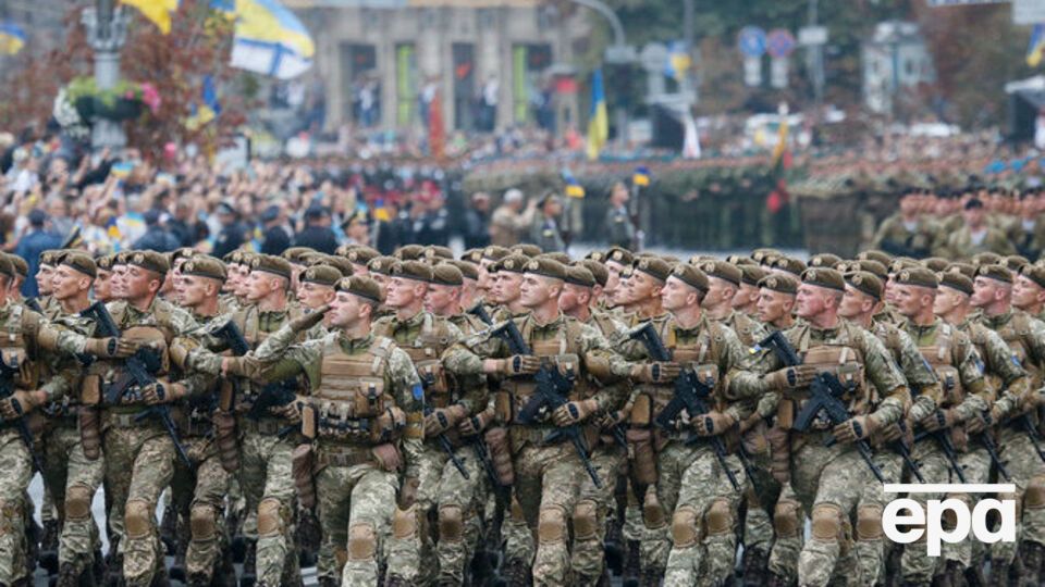 Парад пройде 24 серпня в Києві