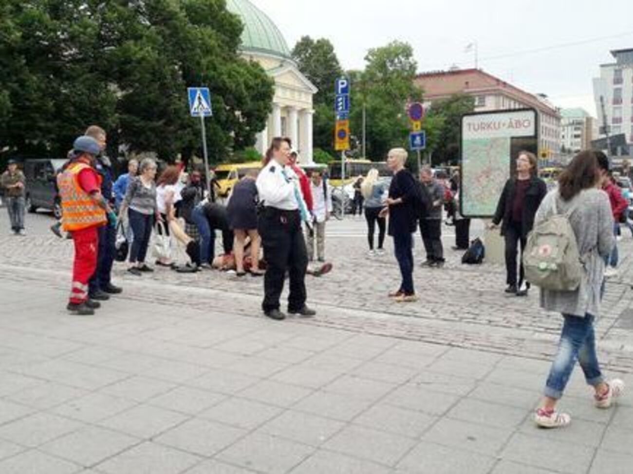 Напад стався на площі в Турку