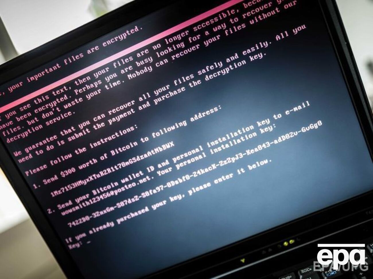В СБУ не исключают, что киберпреступники могут воспользоваться данными, украденными во время атаки вируса Petya