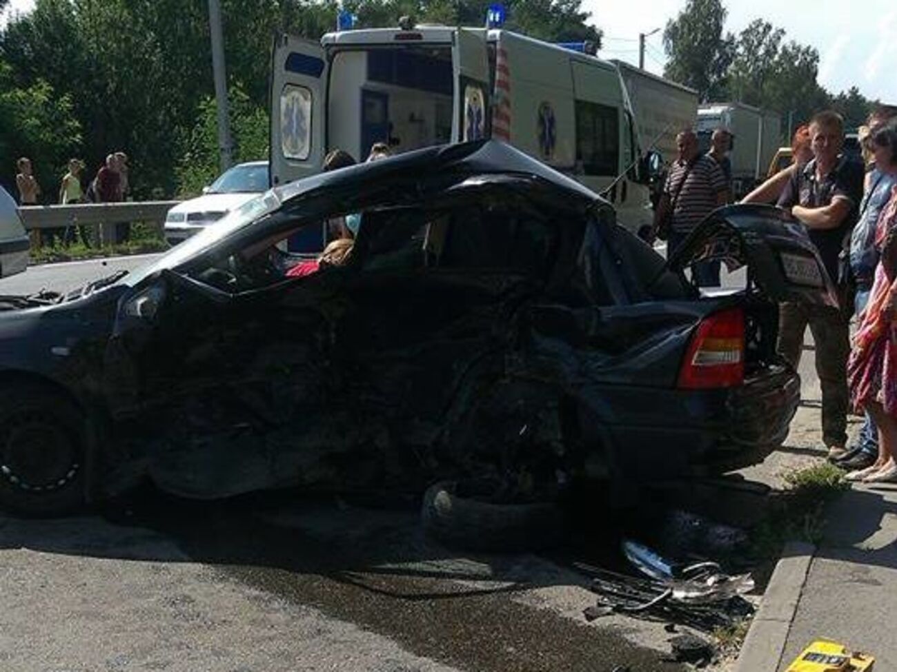 Водій Opel загинула на місці аварії