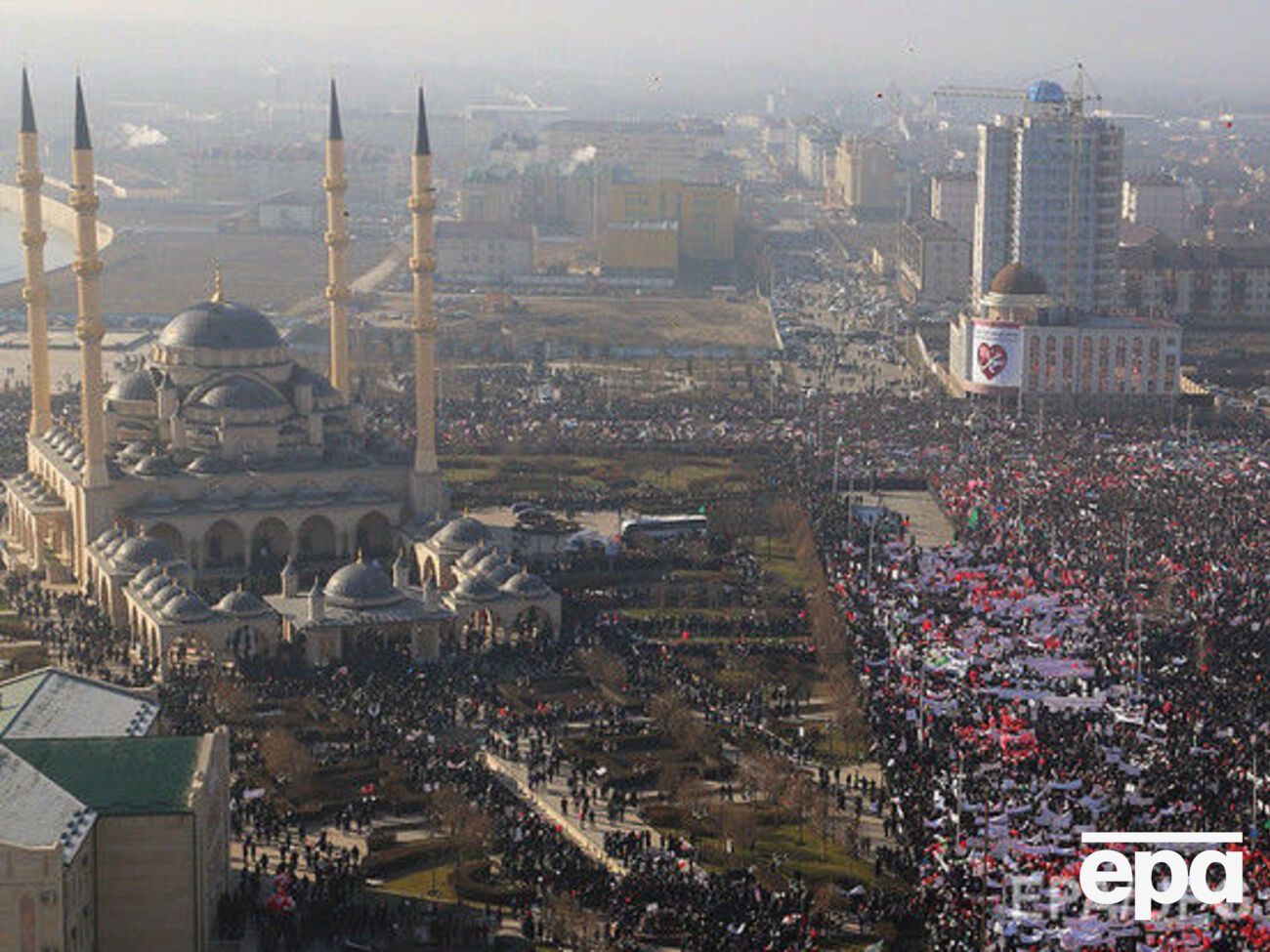 Власти Чечни заявили, что никакой акции в центре Грозного не было