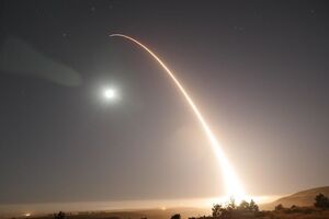 Військові перевірять ракету на точність