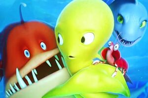 Головні герої мультфільму – мешканці моря