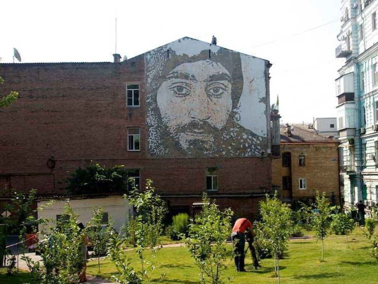 Сквер обустроили в 2014 году активисты