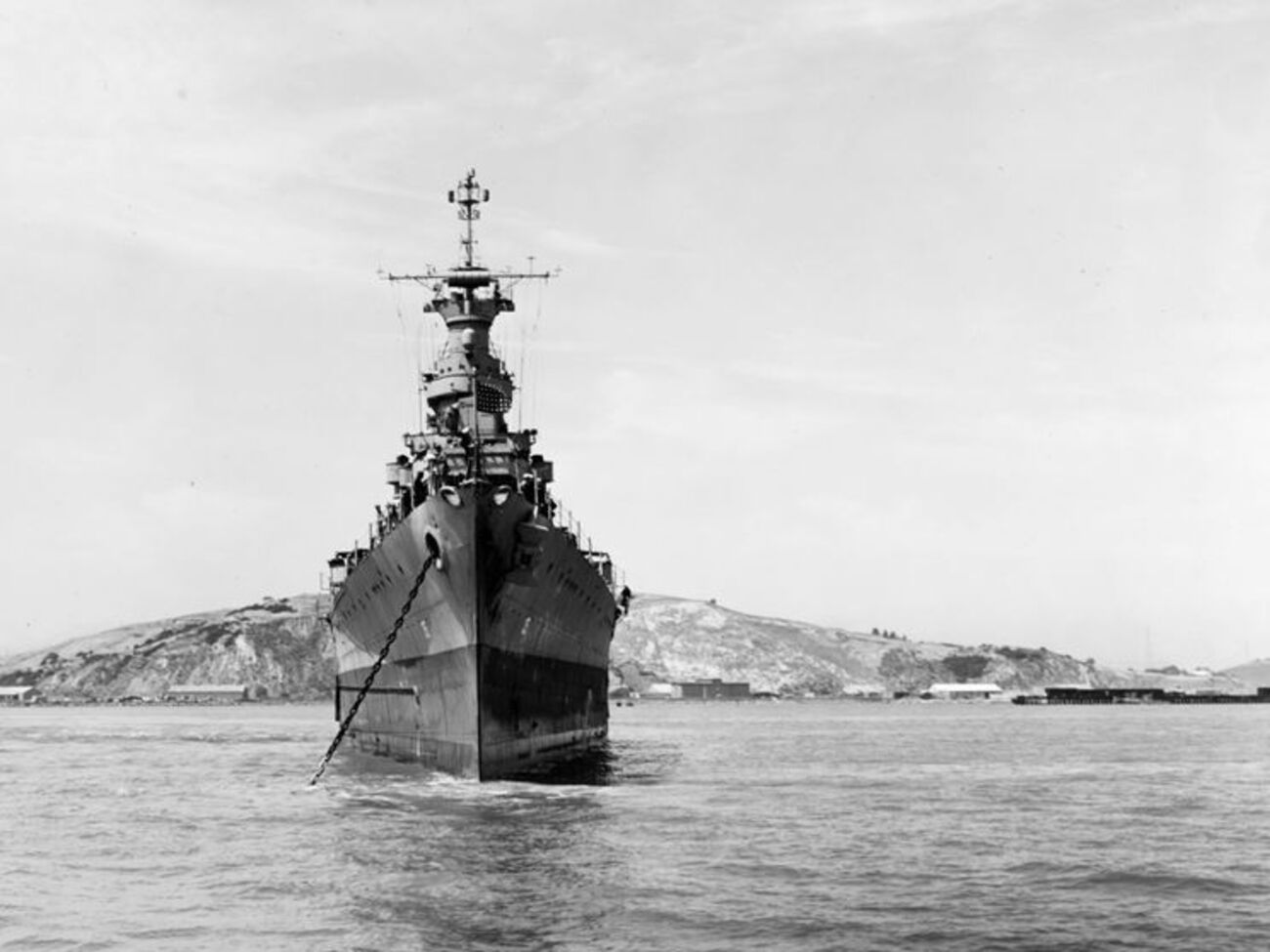 Крейсер затонув 30 липня 1945 року