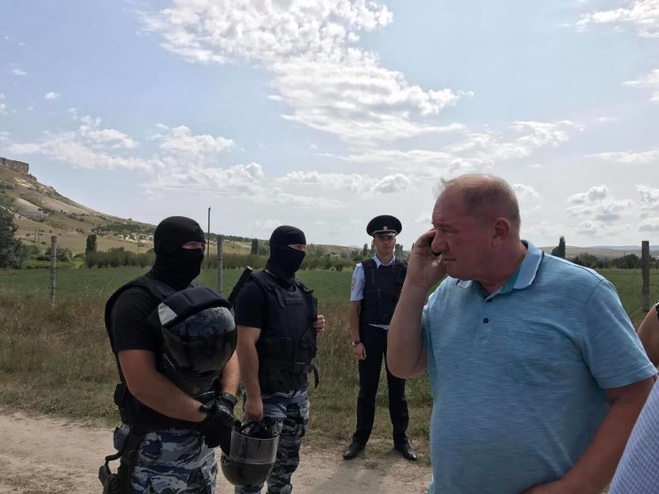 Крымские татары переехали в другое место