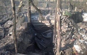 Вячеслав Власенко: Потерь нет. Но и блиндажа нет. И бочки с водой нет