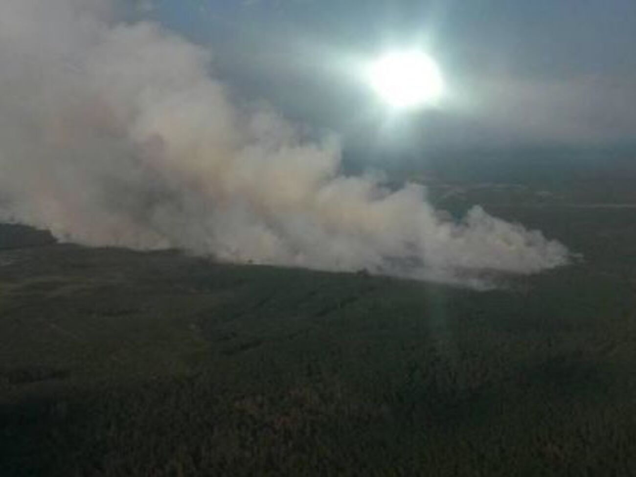 Пожежники борються з вогнем