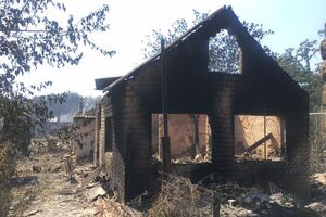 Через обстріли бойовиків у зоні АТО сталися пожежі