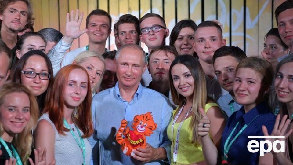 Президент РФ Владимир Путин в оккупированном Севастополе