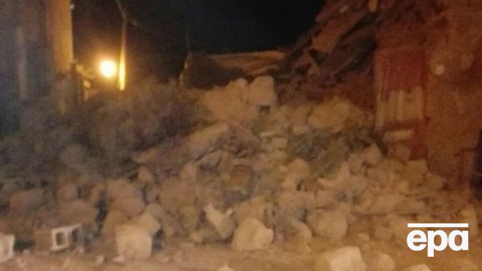 Будинок у містечку Лаккі Амено повністю зруйновано