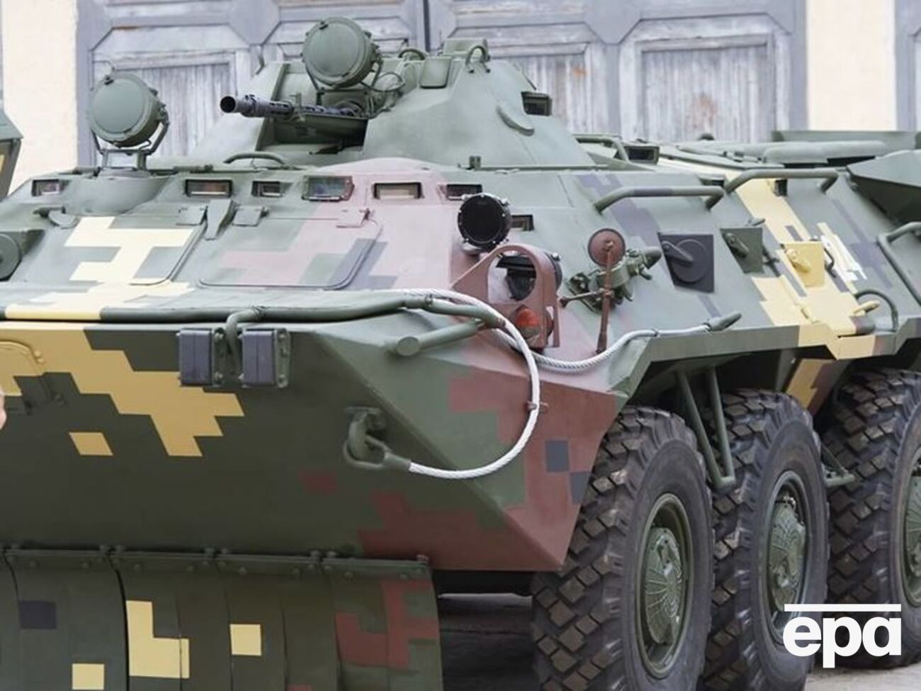 После окончания выставки технику передадут украинским военнослужащим в зону антитеррористической операции