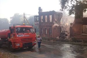 Сьогодні о 13.21 за московським часом пожежу загасили