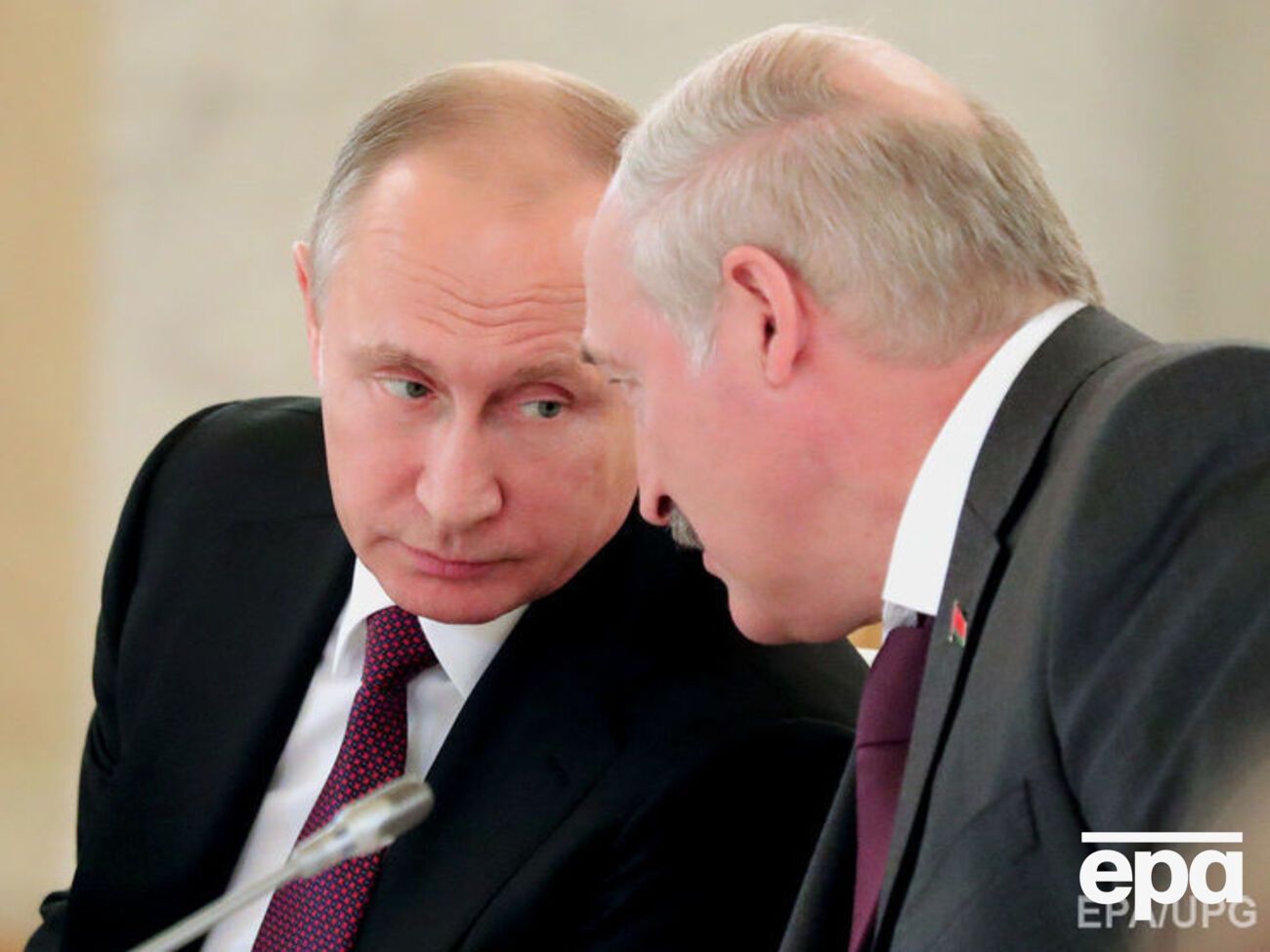 Про кредит домовилися Путін і Лукашенко