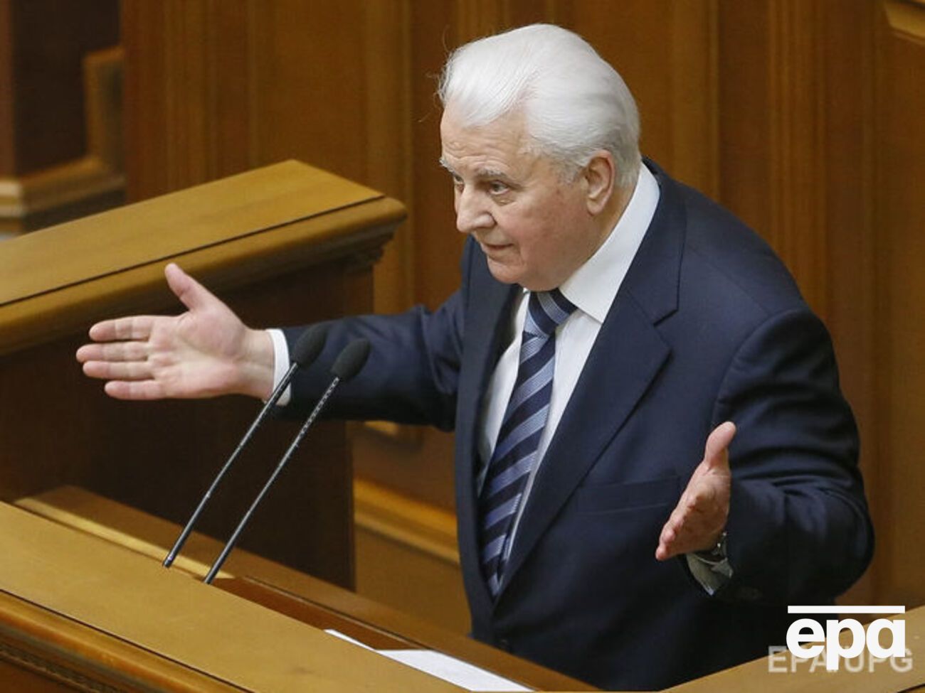 Кравчук:&nbsp;Питання стоїть так: або незалежність України в сім&rsquo;ї європейських країн, або залежність від Росії