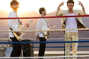 The Killers сыграли на боксерском ринге в пустыне