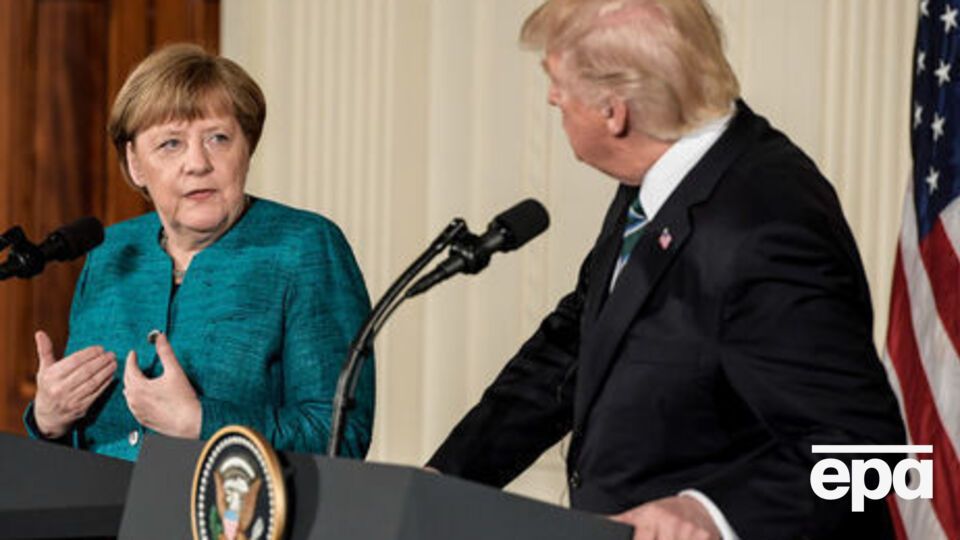 Меркель о Трампе: Пройденный им путь к победе заслуживает уважения