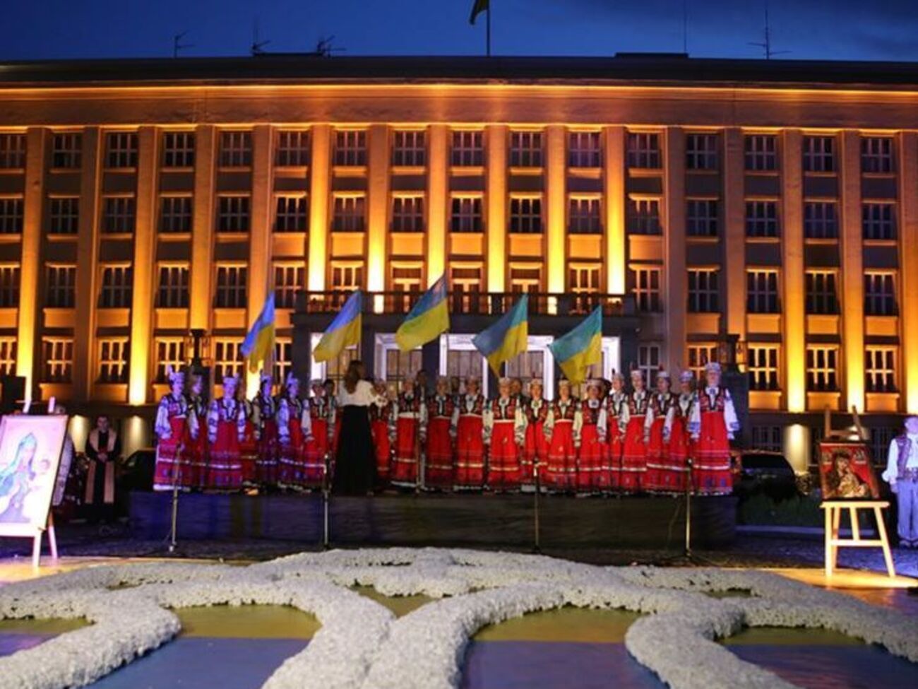 Ужгород першим з українських міст почав святкувати День Незалежності України