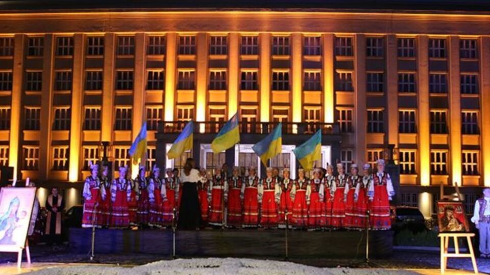 Ужгород першим з українських міст почав святкувати День Незалежності України