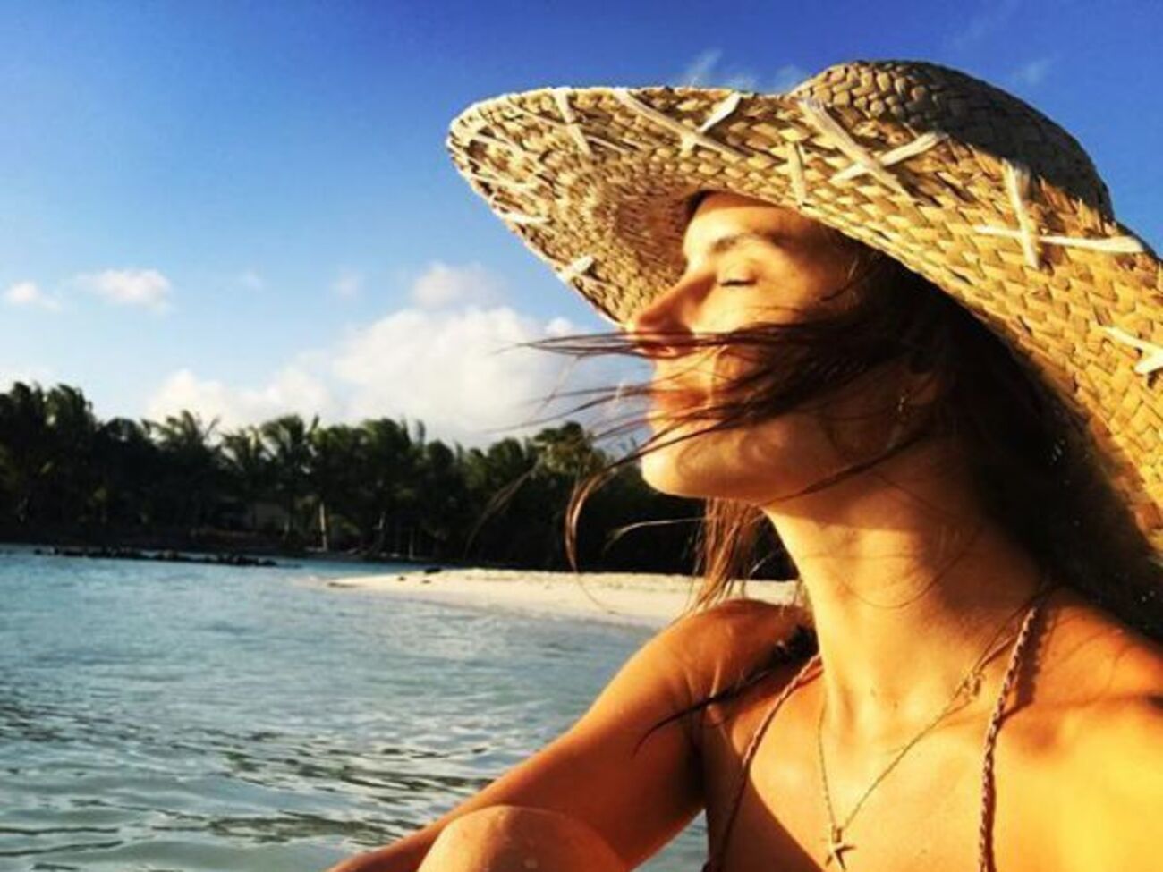 Амброзіо показала, як проводить відпустку