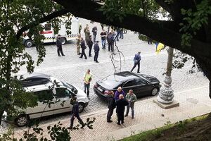 НП сталася в урядовому кварталі Києва