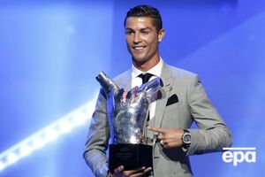 Роналду в третий раз стал обладателем приза УЕФА
