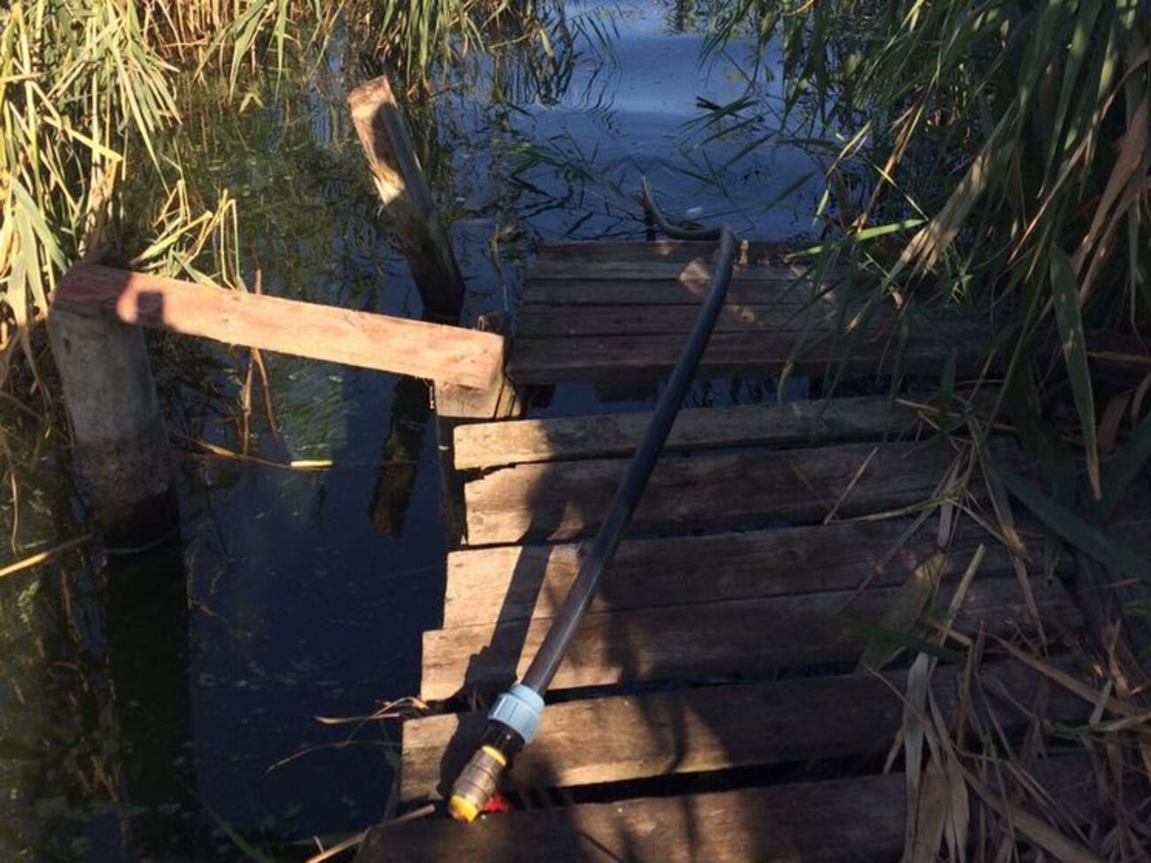 Диаметр шланга, который нашли на границе,&nbsp;&ndash;&nbsp;32 мм