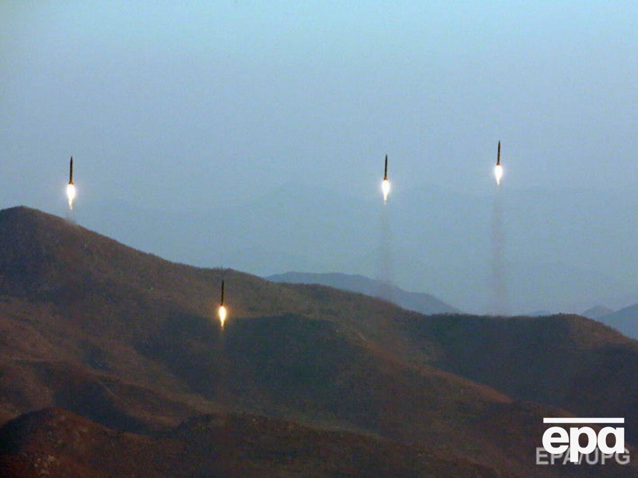 Корея запустила кілька ракет малої дальності