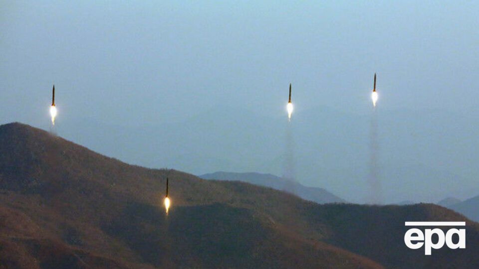 Корея запустила несколько ракет малой дальности