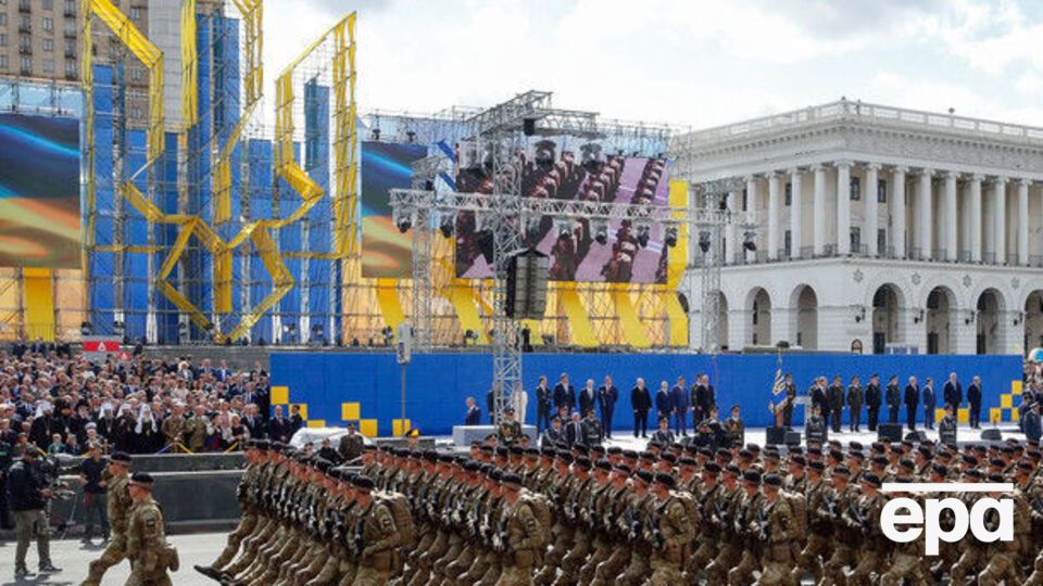 24 серпня в Києві пройшов військовий парад