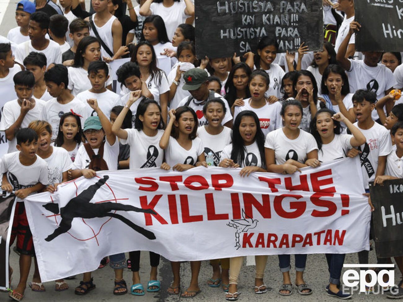 На Филиппинах прошли массовые протесты против антинаркотических рейдов Дутерте. Фоторепортаж