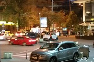 ДТП сталася вчора ввечері на вулиці Шота Руставелі