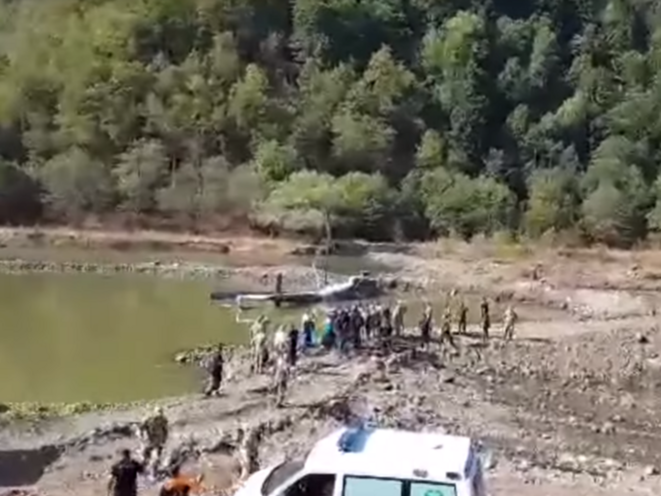 У Грузії впав вертоліт