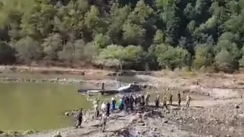 У Грузії впав вертоліт