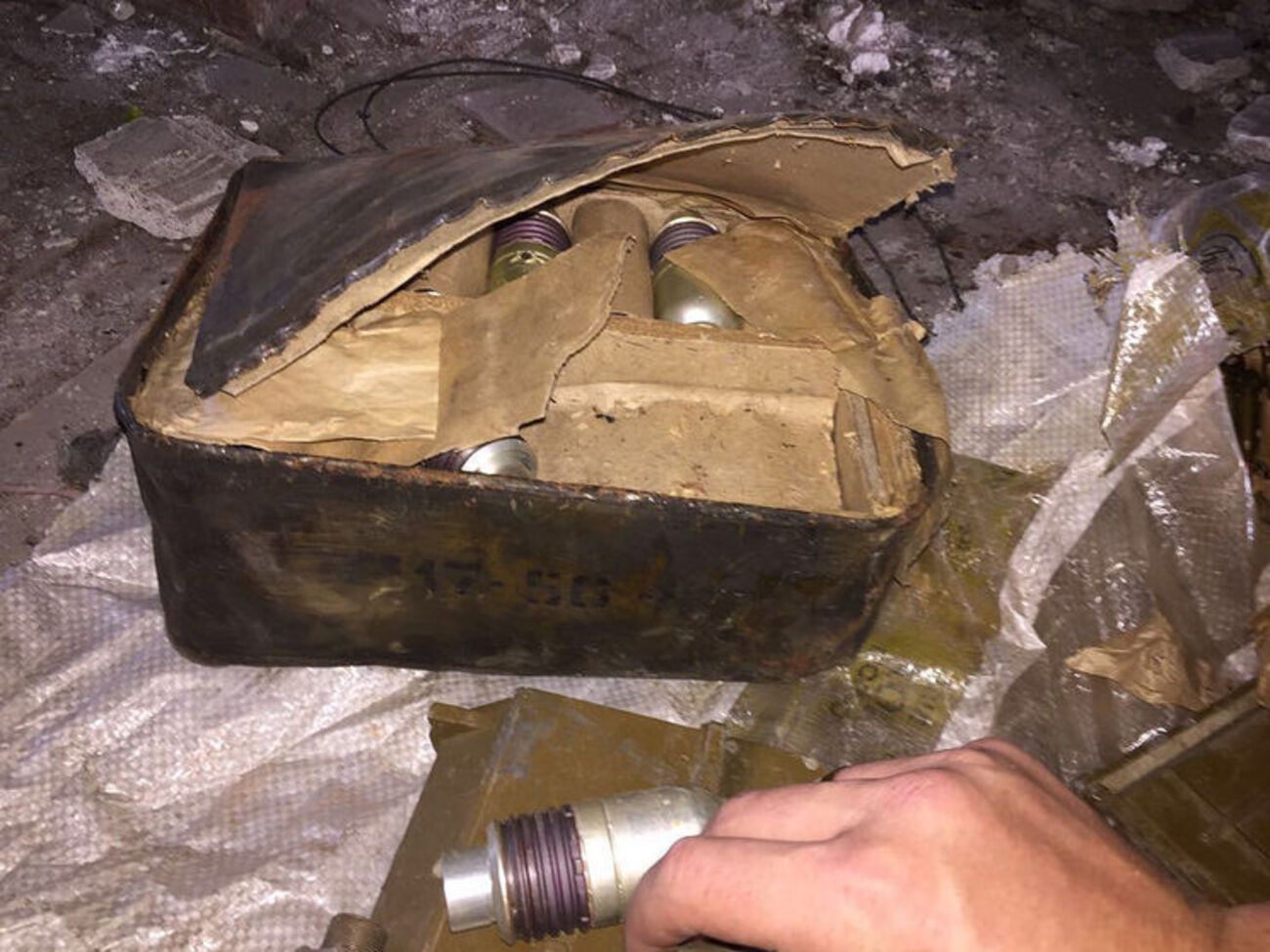 Тайник находился в здании действующей больницы