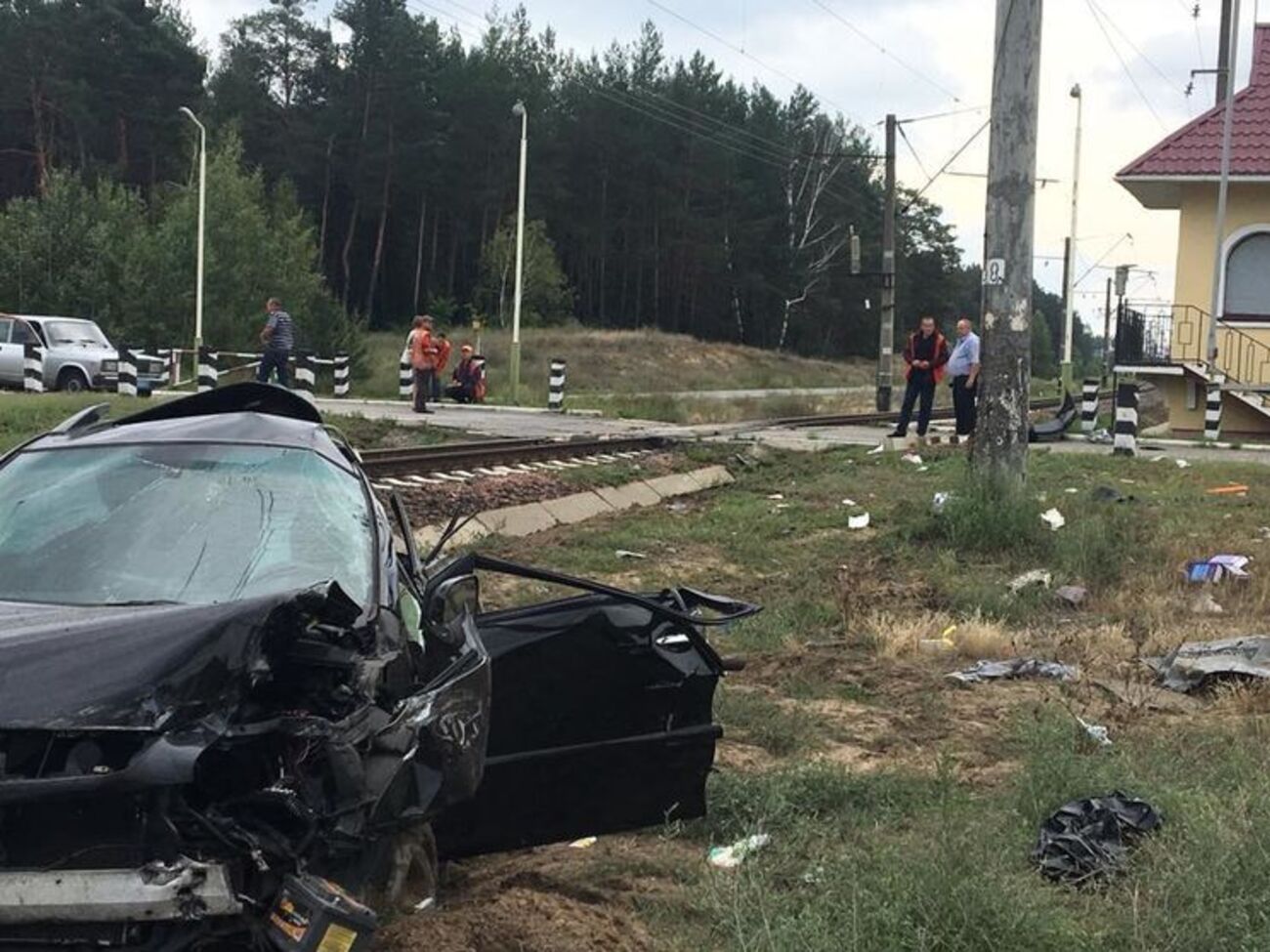 Пострадавшие в момент аварии находились в салоне автомобиля