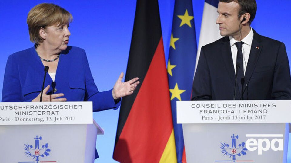 Меркель і Макрон констатували, що перемир'я в Україні не дотримуються належною мірою