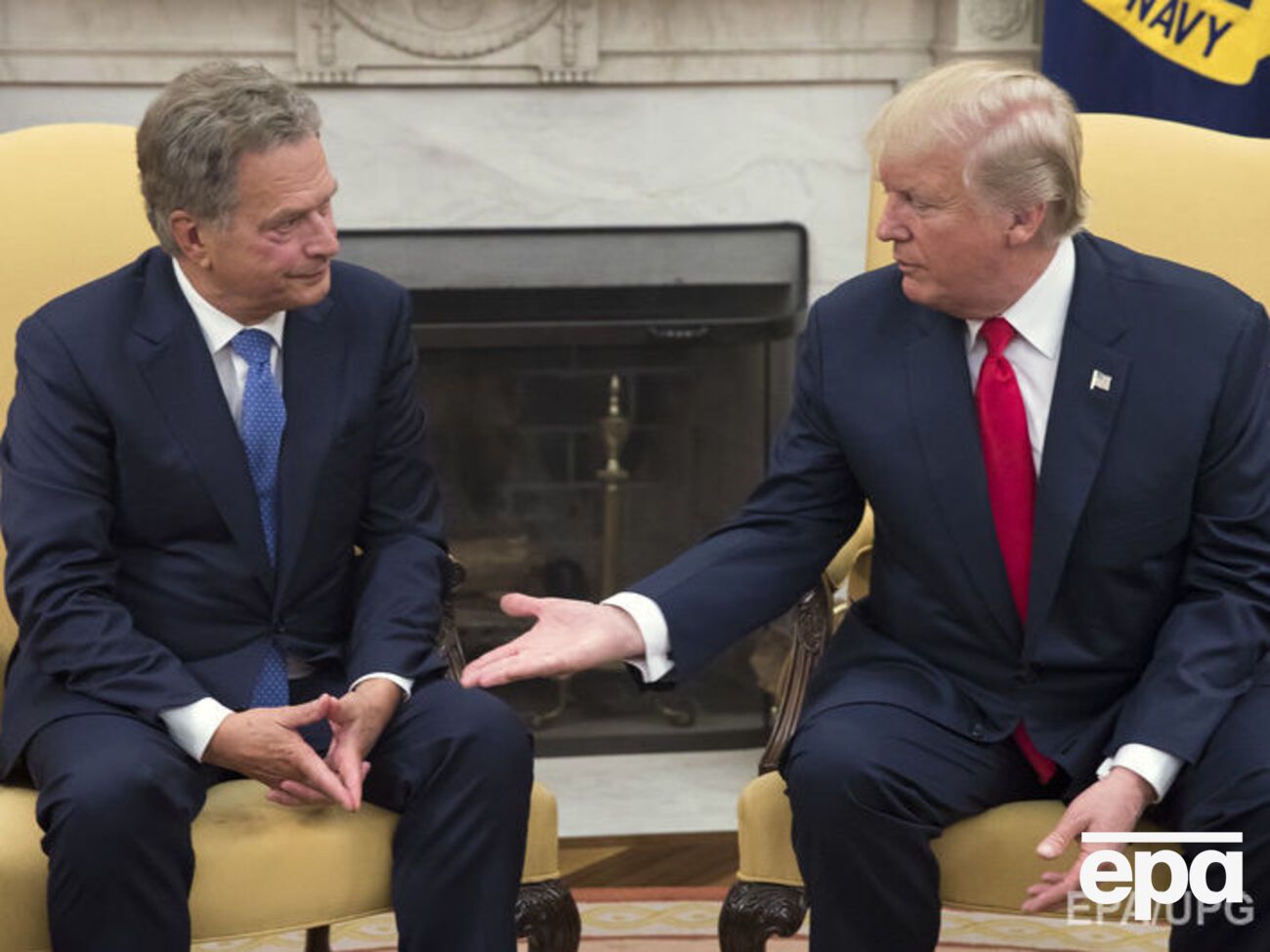 Нійністьо і Трамп обговорили ситуацію в Балтійському морі