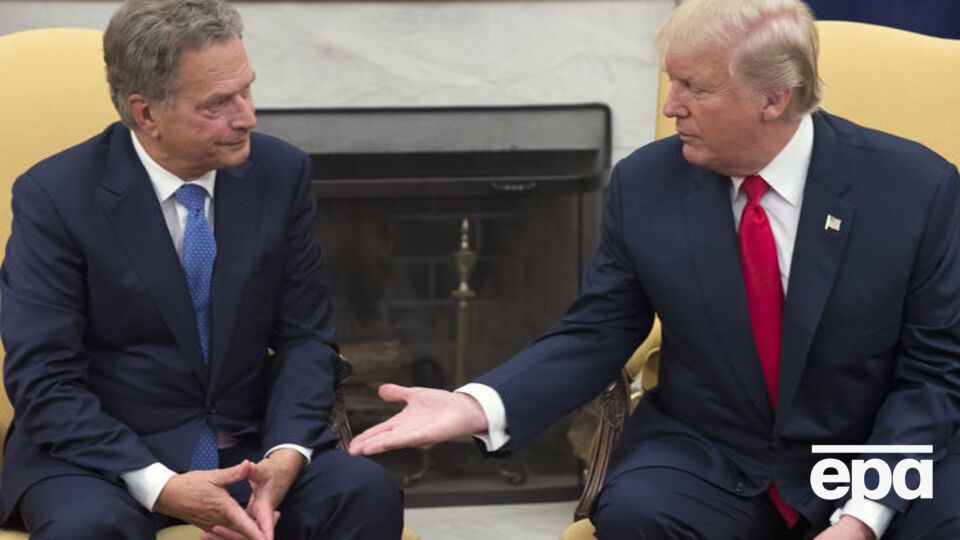 Нійністьо і Трамп обговорили ситуацію в Балтійському морі