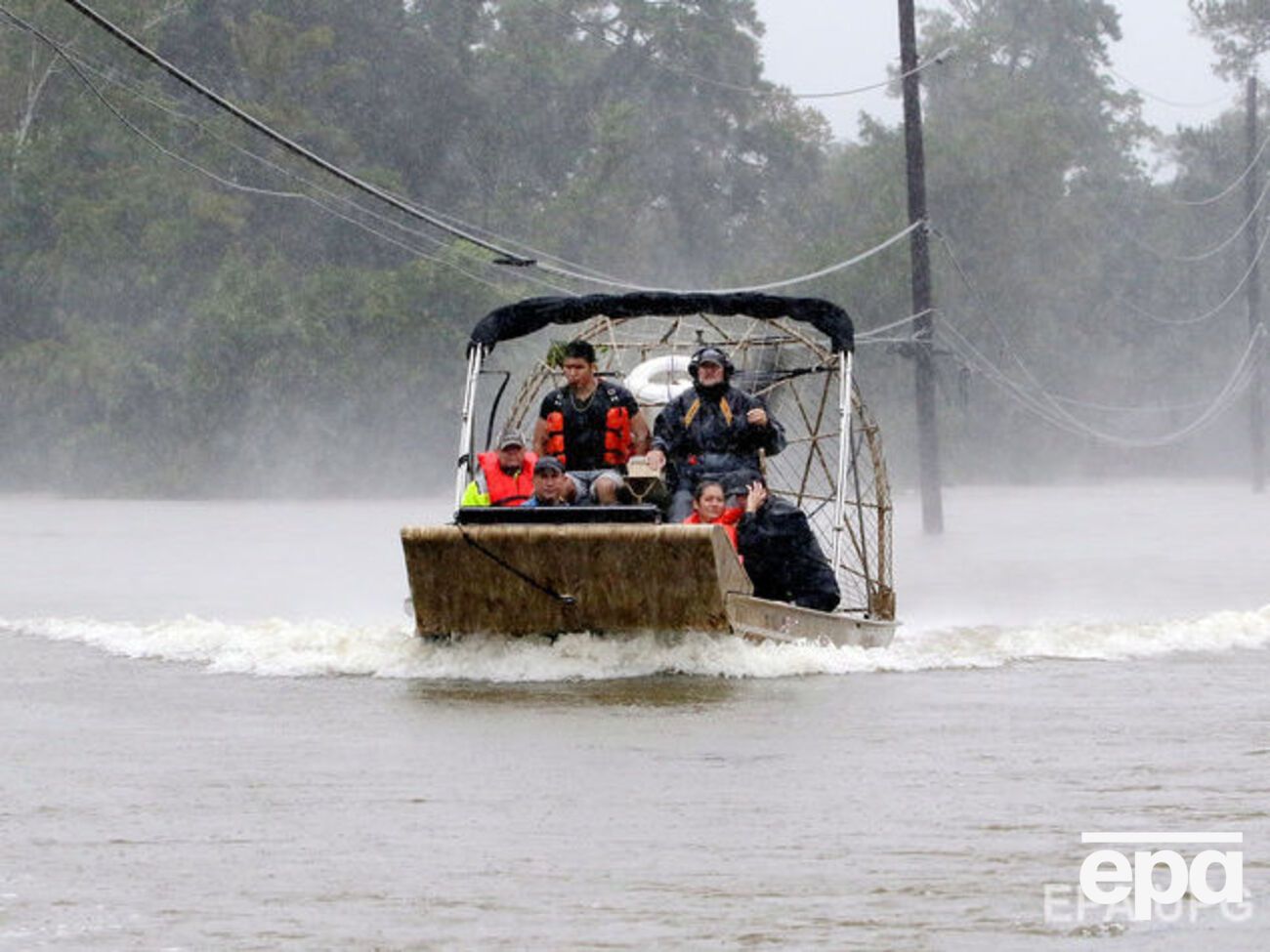 "Харви" &ndash; самый мощный ураган в США за последние 10 лет