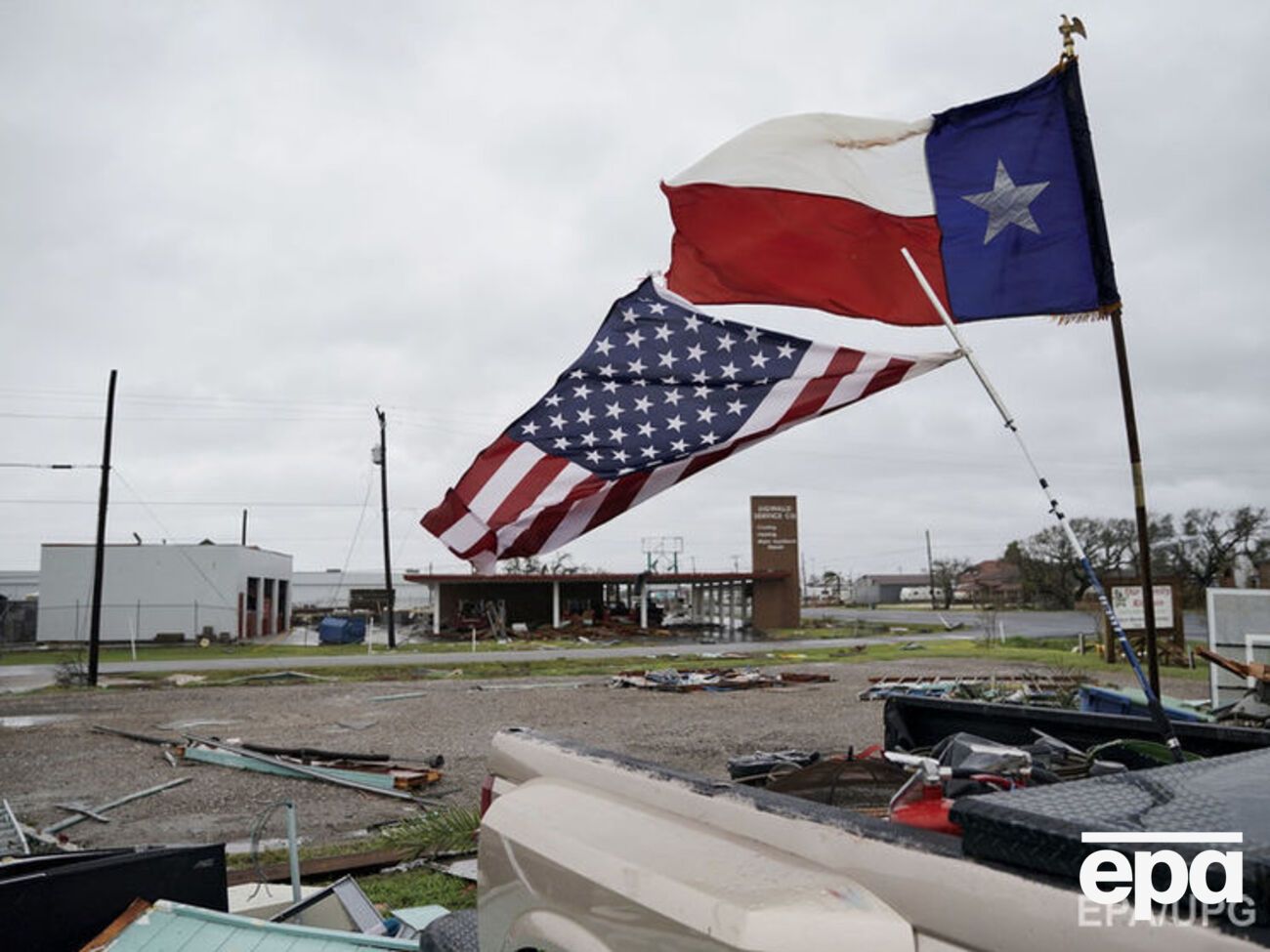 Штат Техас серьезно пострадал из-за урагана