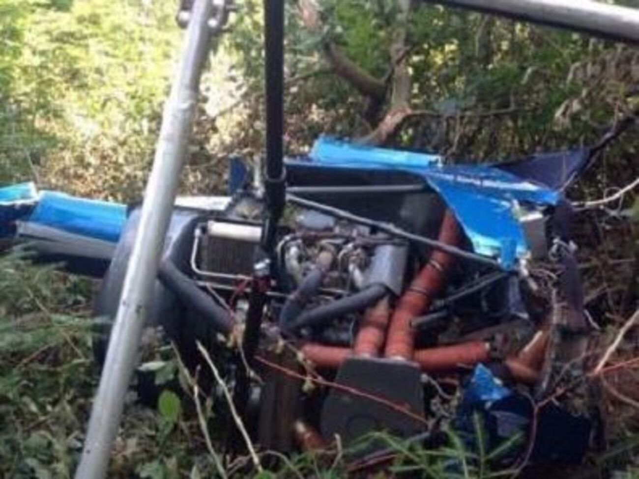 Дельтаплан розбився у важкодоступному гірському районі