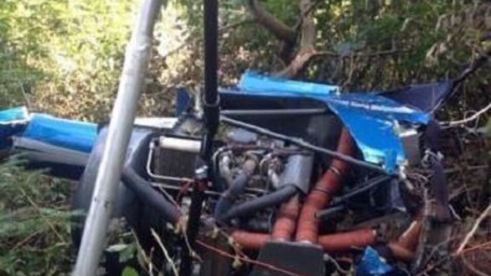 Дельтаплан розбився у важкодоступному гірському районі