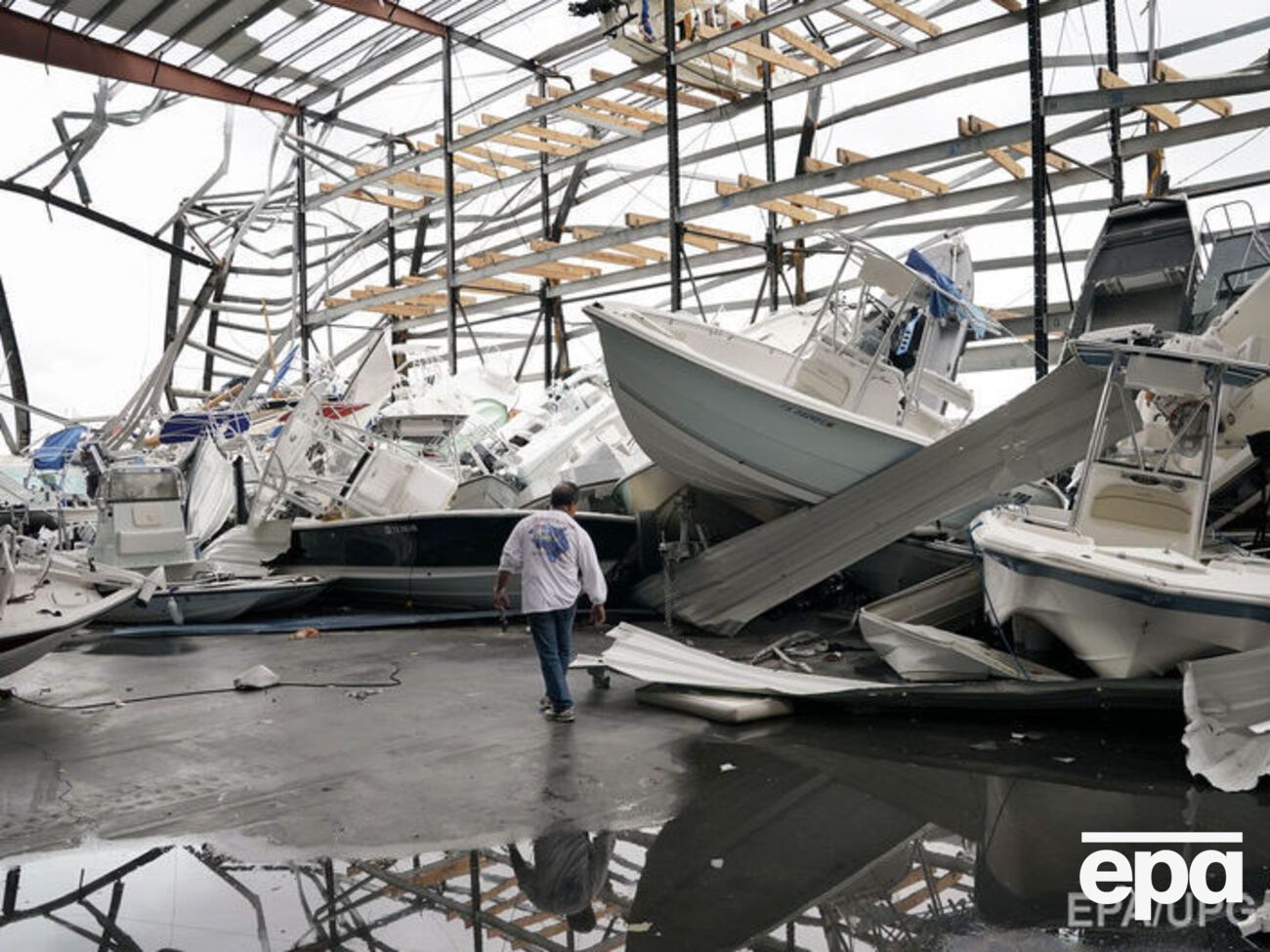 "Харви" &ndash; мощнейший ураган в США за последние 10 лет