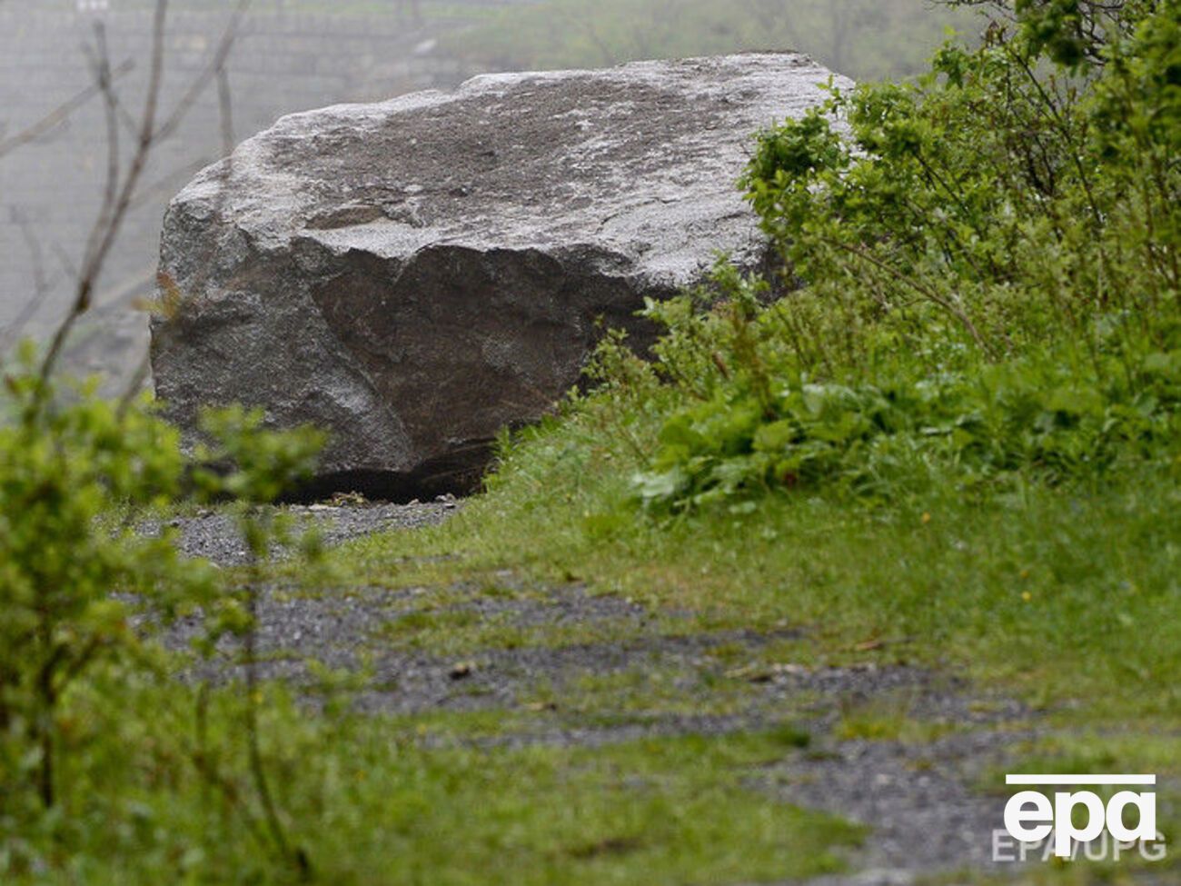 Камнепад случился на перевале Доппах