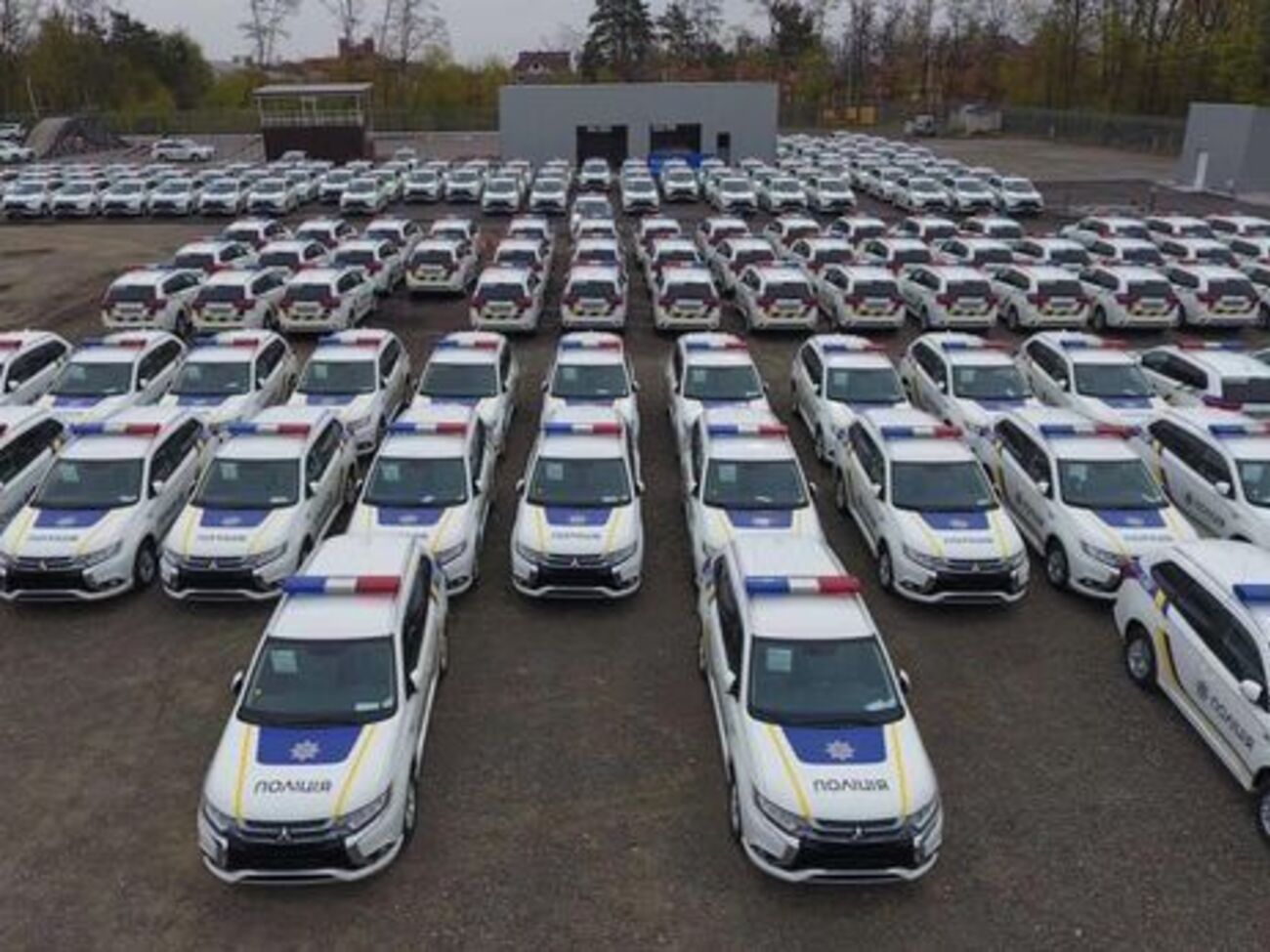 За весь период работы новой полиции правоохранители получили 1514 автомобилей