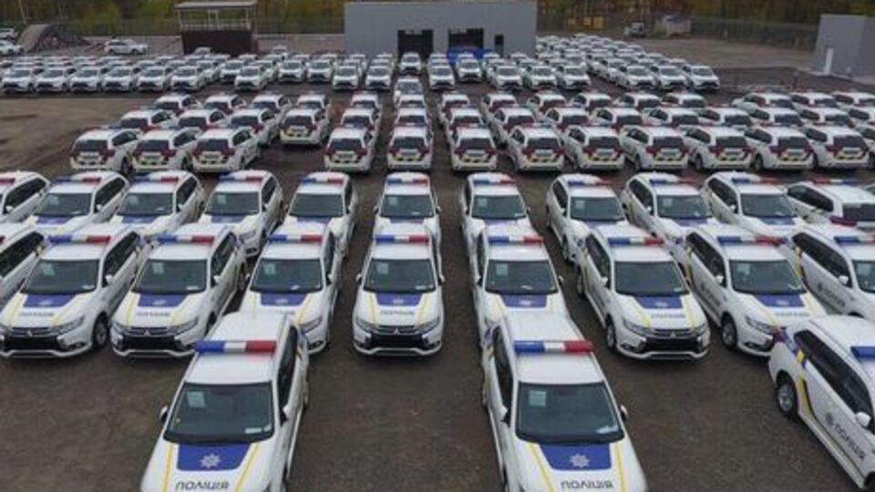 За весь период работы новой полиции правоохранители получили 1514 автомобилей