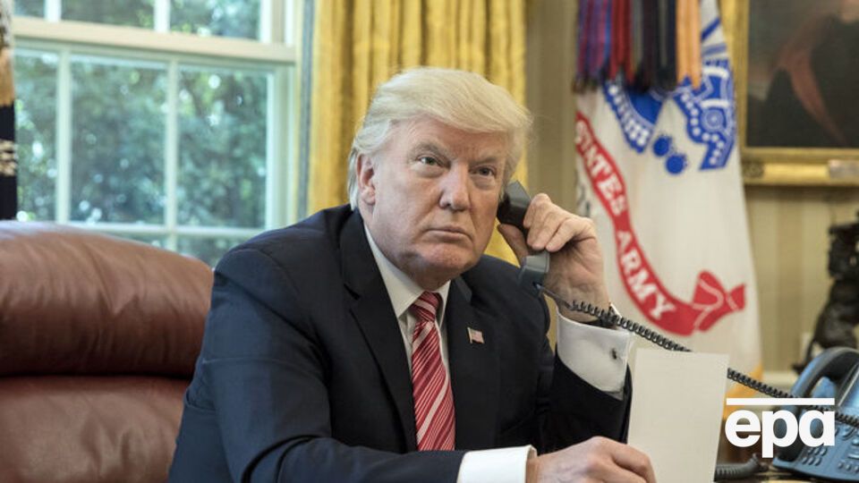 The Washington Post опублікувало розшифровки телефонних розмов Трампа