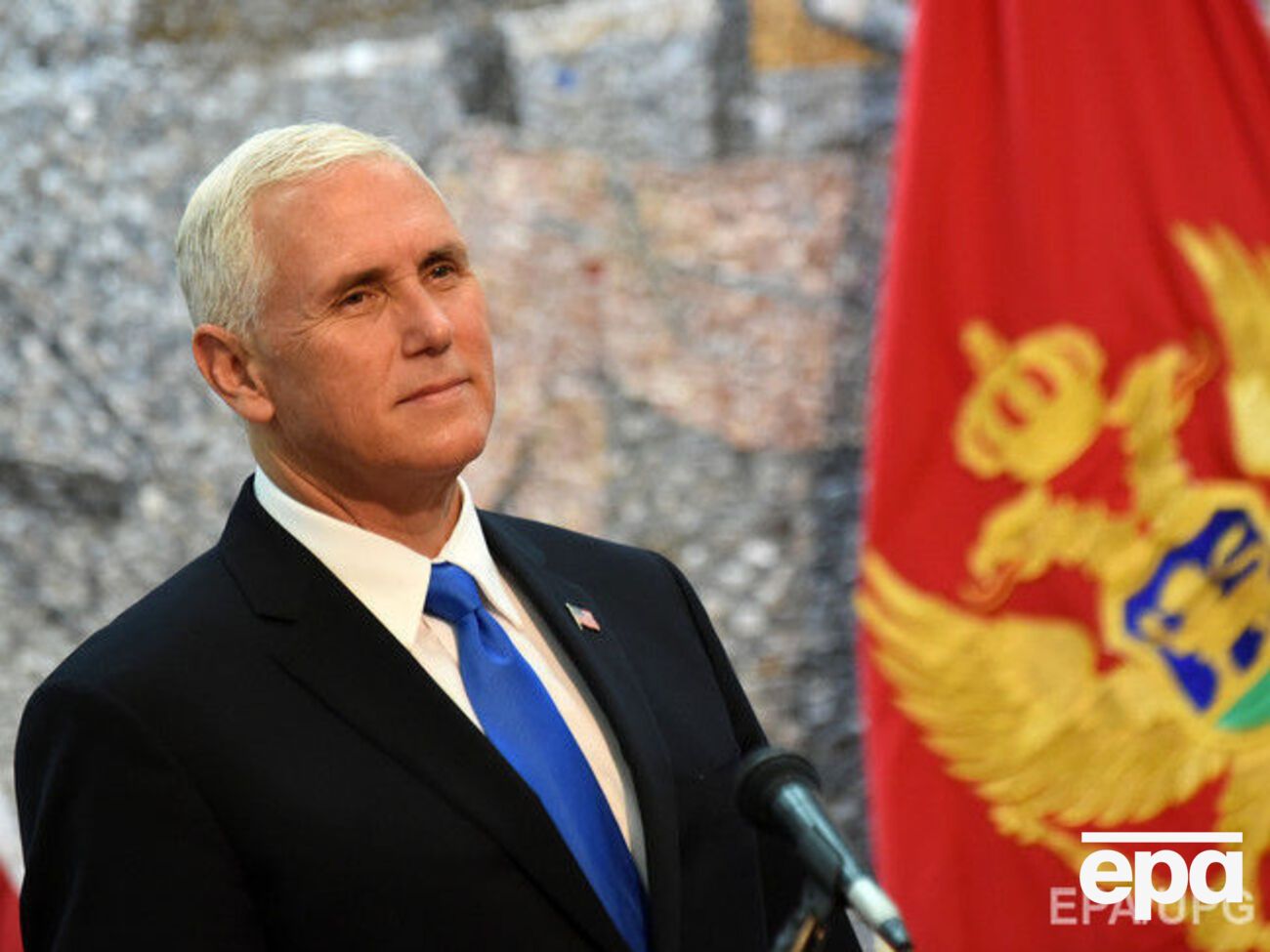 Пенс висловив вдячність владі Чорногорії